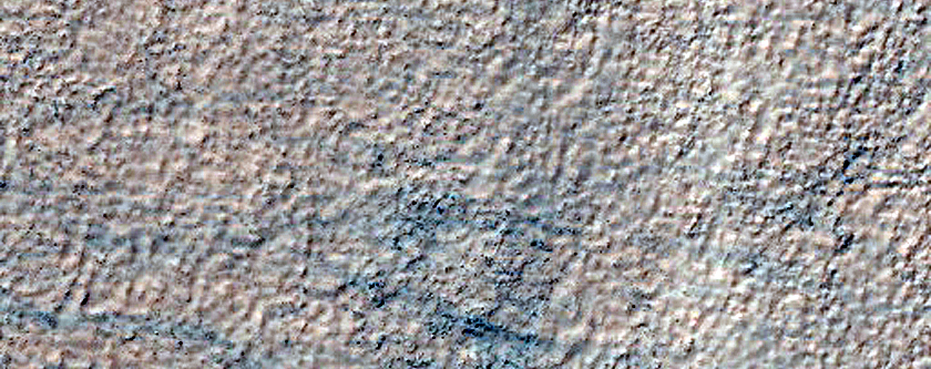 Crater Floor with Intersecting Graben