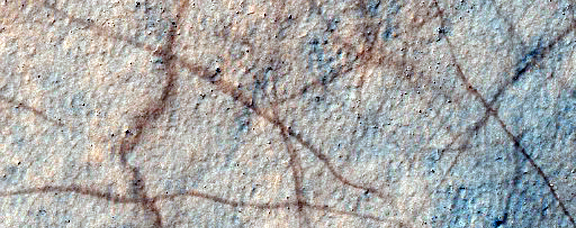 Landforms in Terra Cimmeria