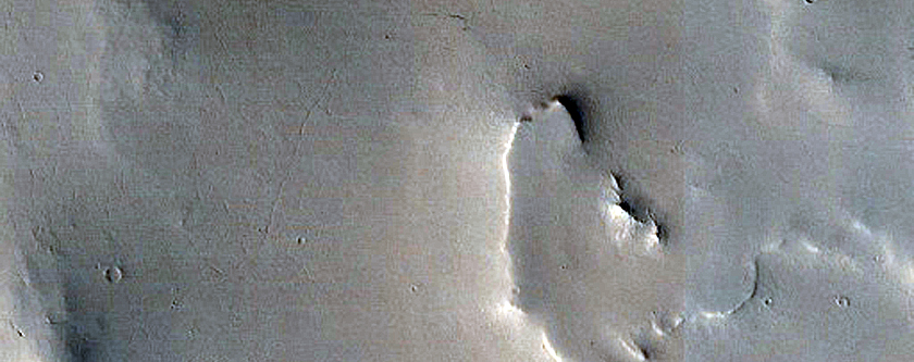 Candidate Recent Impact Site