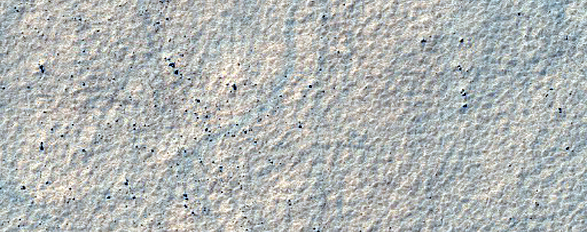 Candidate Recent Impact Site