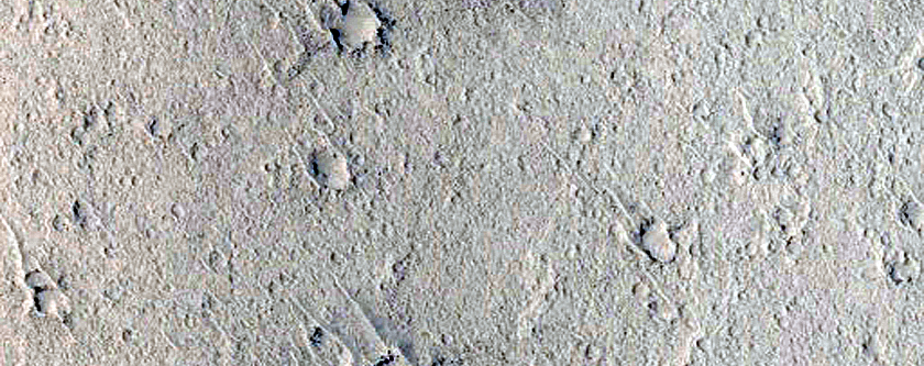 Channel in Elysium Planitia