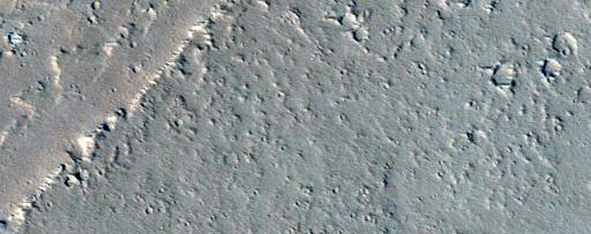 Fissure Intersecting Channels near Olympica Fossae