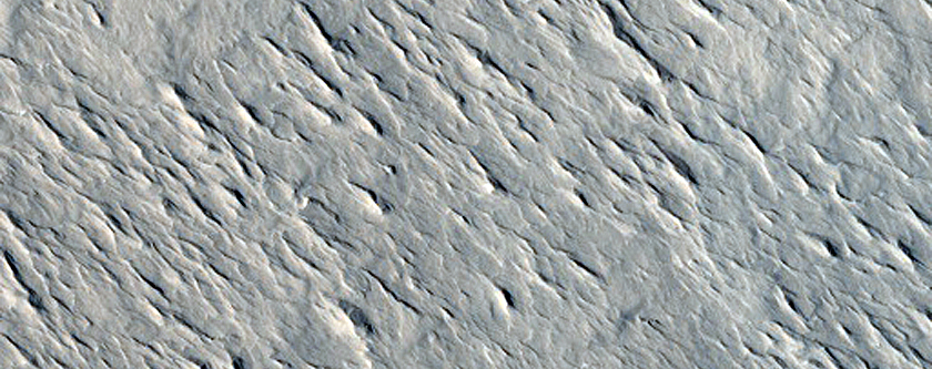 Terrain Southwest of Nicholson Crater