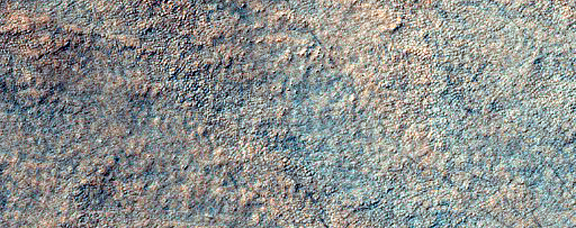 Valley in Southern Hellas Planitia in THEMIS I08000007
