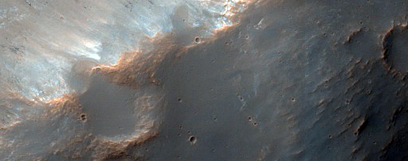 Landforms in Noachis Terra