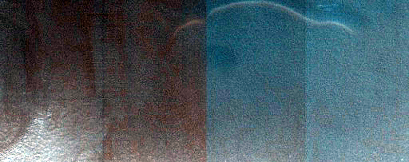 Dune Monitoring in Crater