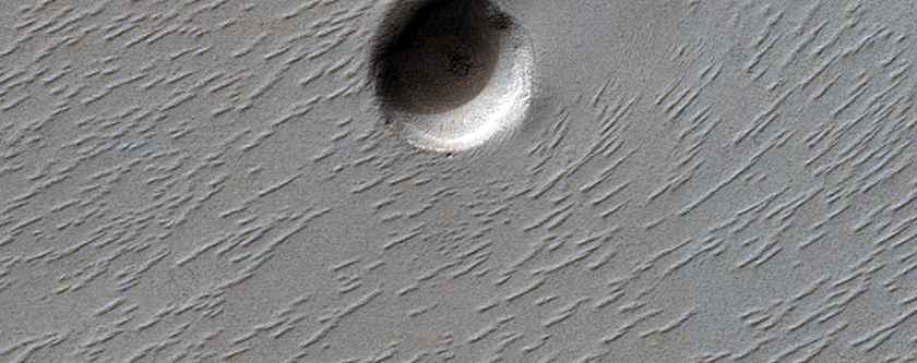 Candidate 180-Meter Diameter Impact Crater