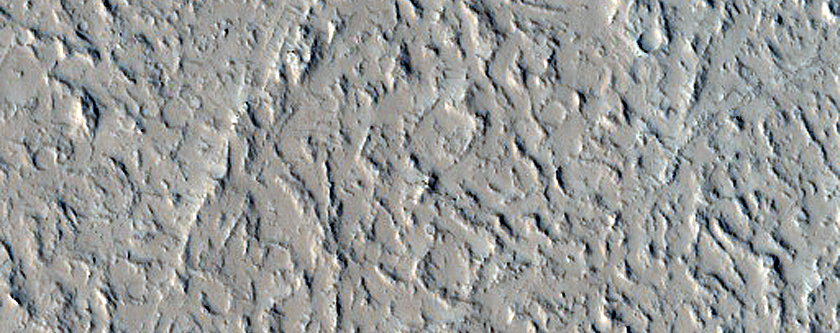 Candidate Recent Impact Site