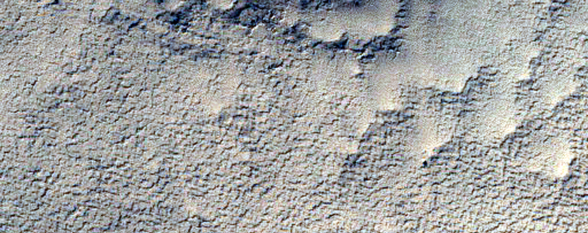 Fresh Appearing Small South Polar Layer Deposit Crater