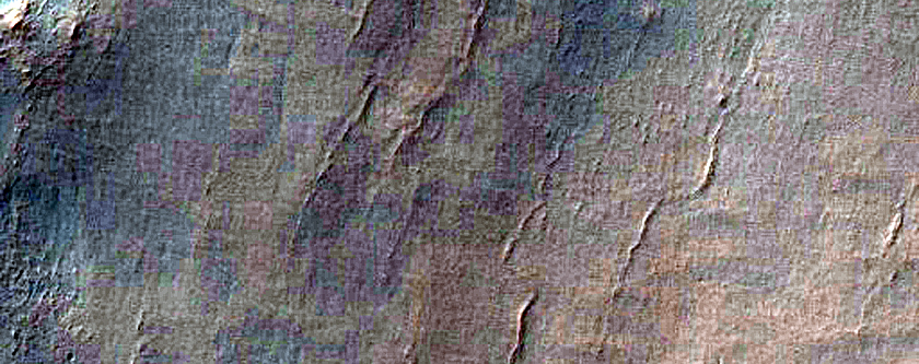 Gullies in Small Crater in Terra Sirenum
