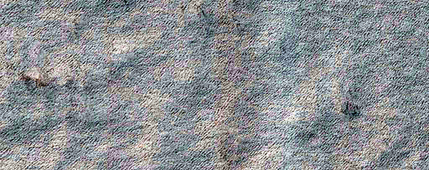 Pits on Thick Carbon Dioxide Deposit