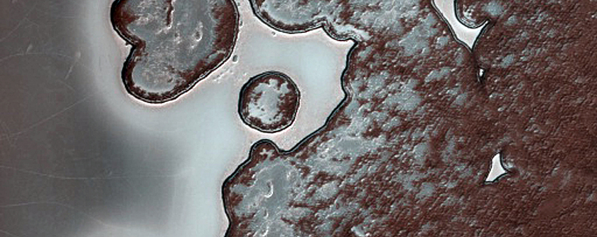 South Polar Residual Cap Margin