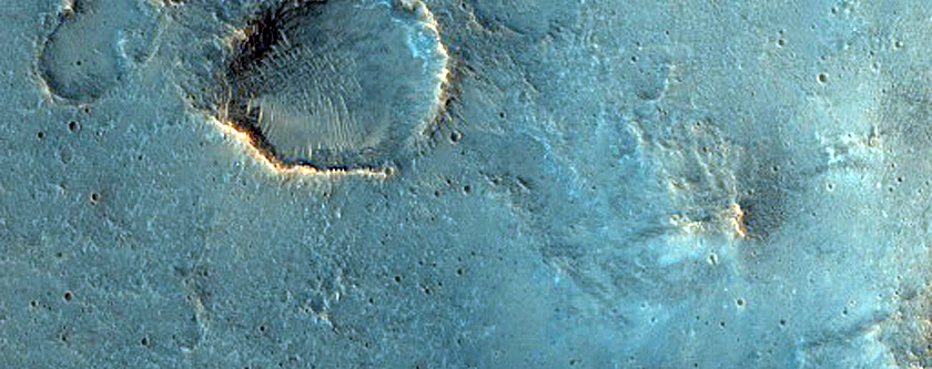 Fractured Crater Floor