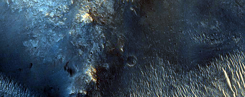 Fresh 10-Kilometer Crater