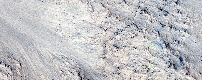 West-Facing Gullied Slopes in East Candor Chasma