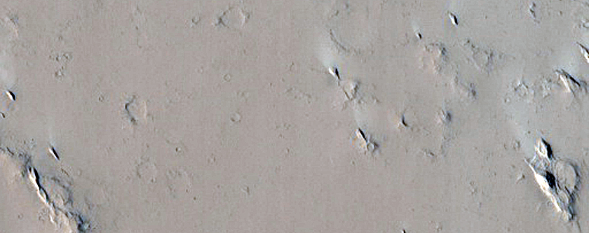 Candidate Recent Impact Site
