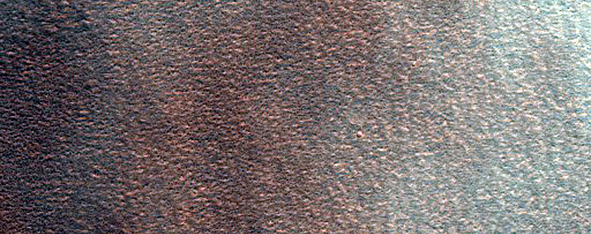 Crater on Northern Plains