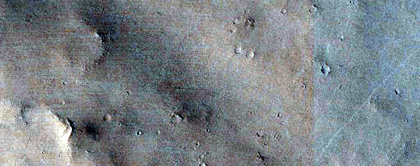 Candidate Recent Impact Site