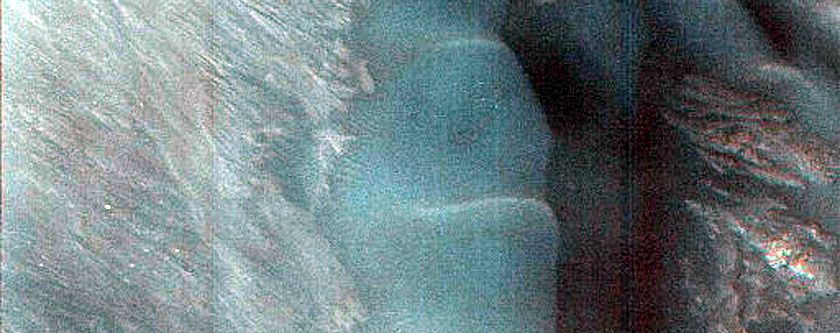 Dune Monitoring in Micoud Crater