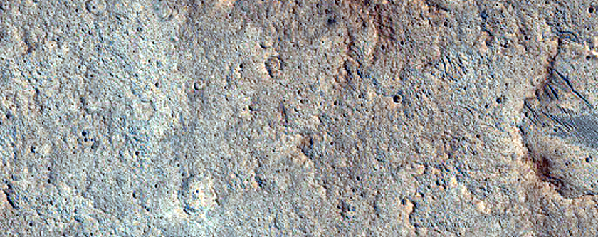 Candidate Recent Impact Site