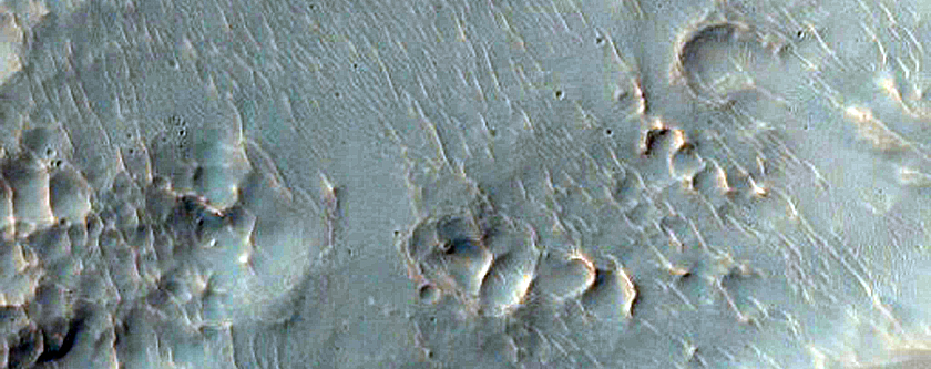 Monitor Slopes of Selevac Crater