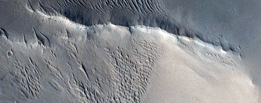 Channel in Arabia Terra