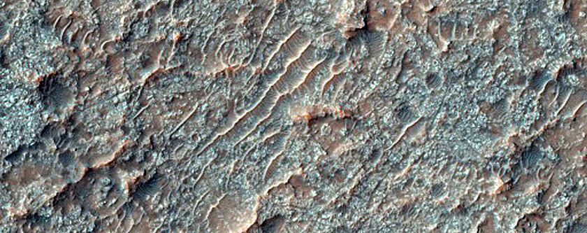 Crater Floor Material