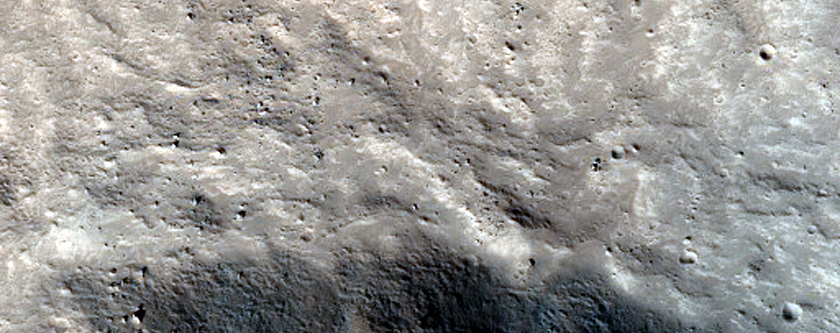 Monitoring Gullies in Crater near Alba Patera
