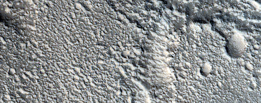 Stream Erosion West of Elysium Region