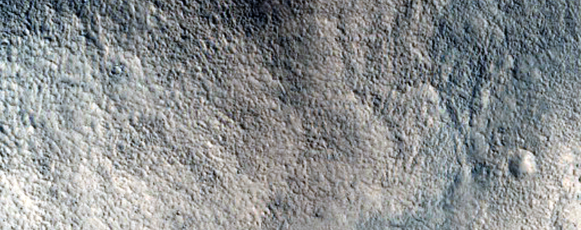 Mantling Layer in Fretted Terrain