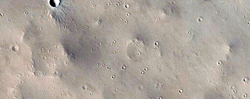 Candidate Recent Impact Site