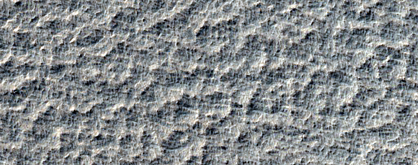 South Polar Layered Deposits near Margin