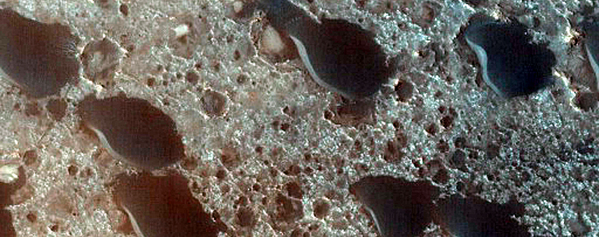 Dunes in West Arabia Crater