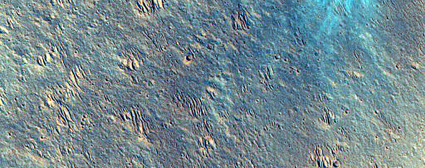 Candidate Recent Impact Site