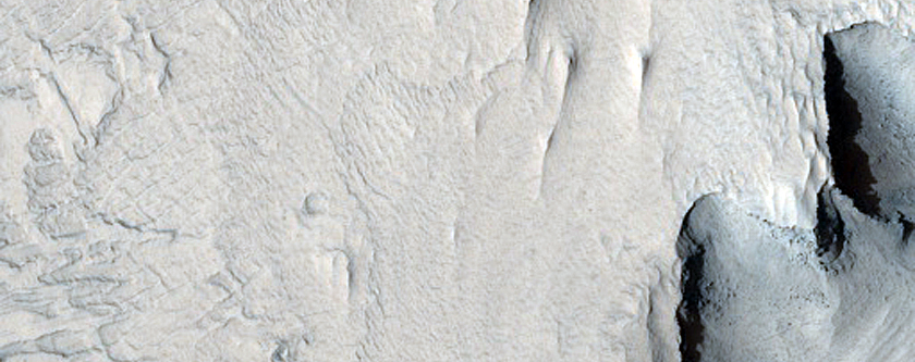 Dramatic Cliffs and Swirls in Mound-Skirting Unit