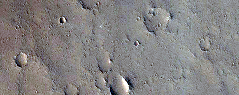 Lobate Feature in Post-Glacial Region