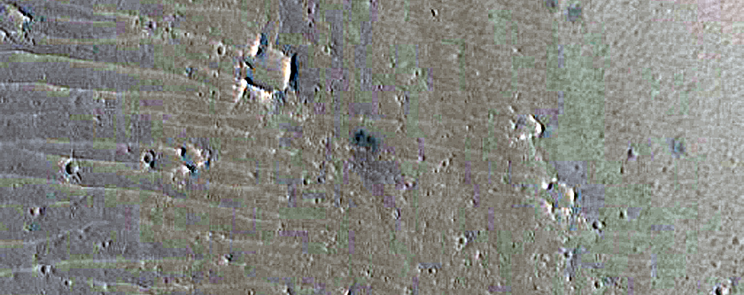Candidate Recent Impact Site