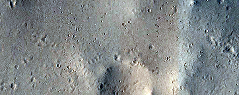 Candidate Recent Impact Site