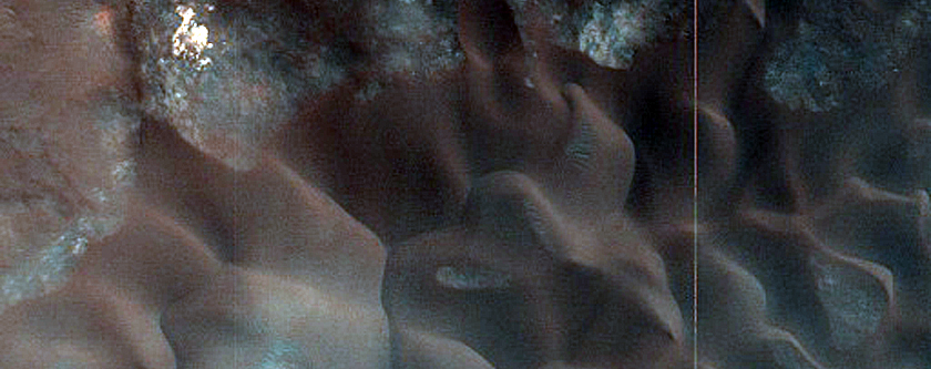 Dune Monitoring in Crater