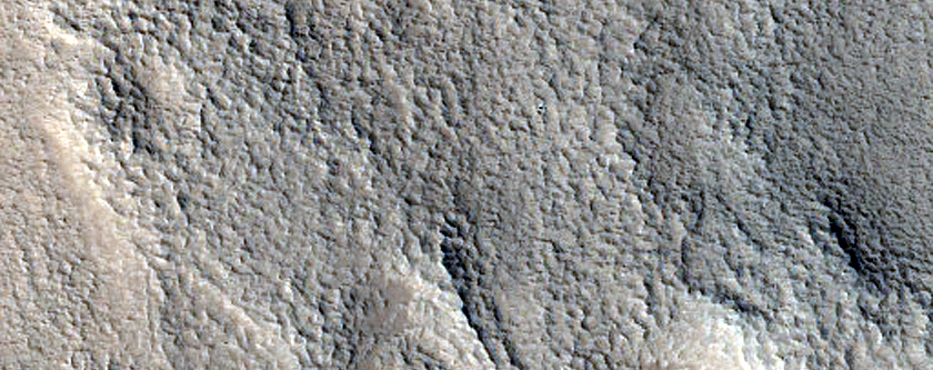 Candidate Recent Impact Site