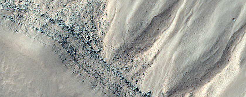 Fractured Crater Fill