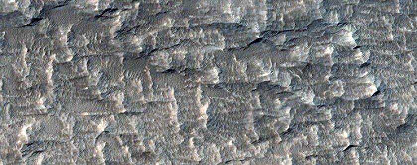 Candidate Recent Impact Site