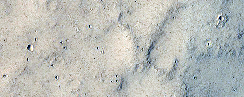 Candidate Recent Impact Site