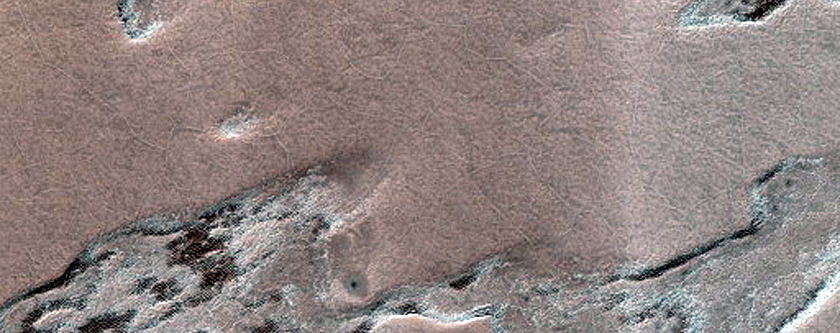 South Polar Residual Cap Site
