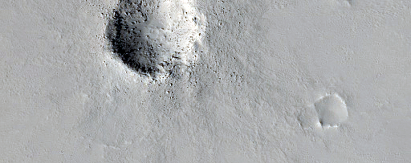 Small Fresh Crater in Arabia Region