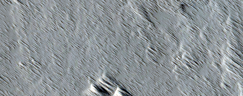 Candidate Recent Impact Site