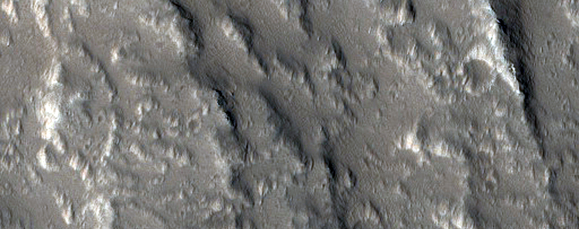 Olympus Mons Lava Flow