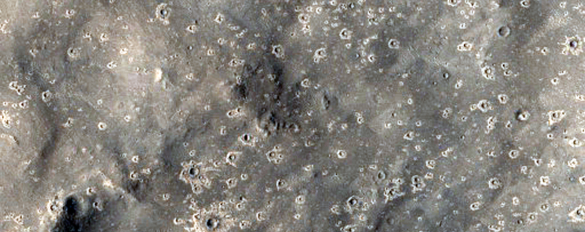 Terrain Sample in Aeolis Planum