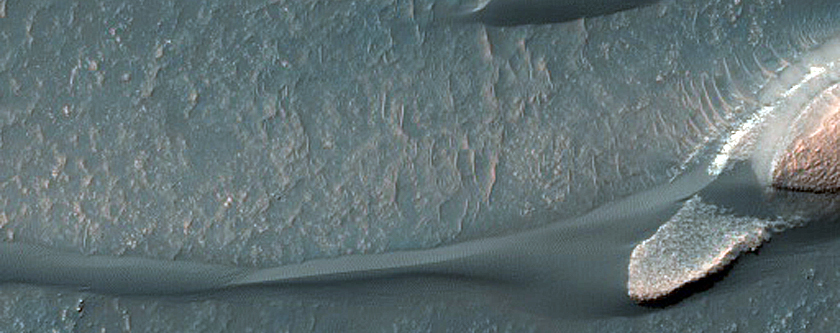 Downwind Hellespontus Regional Barchan Dunes