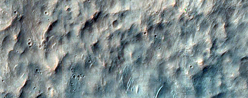 Terrain Southeast of Muller Crater